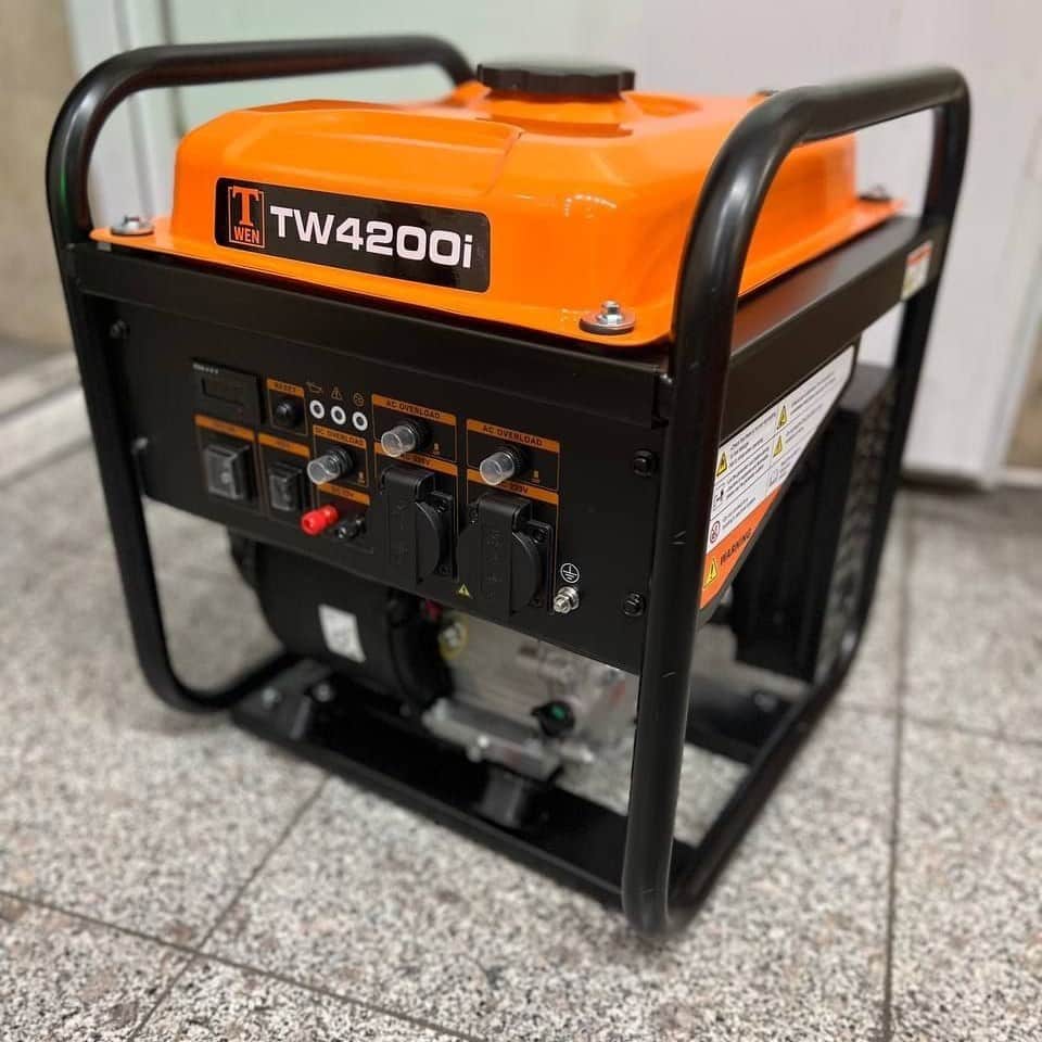موتور برق 4.5 کیلووات بنزینی تک فاز استارتی تیوان مدل TW4200i - تصویر 1