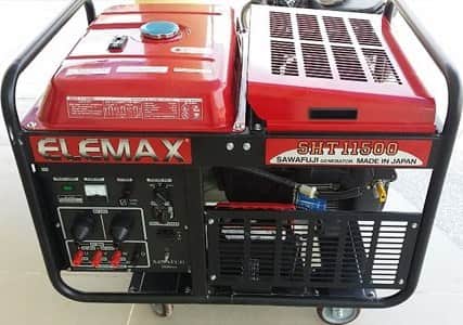 موتور برق 9.2 کیلووات بنزینی سه فاز استارتی المکس مدل SHT11500 - تصویر 4