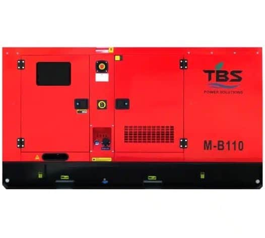 دیزل ژنراتور 110 کاوا TBS مدل M-B110 موتور بادوین - تصویر 1