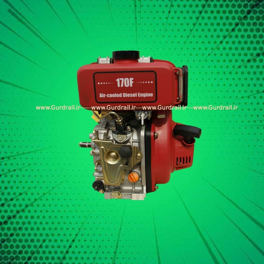 موتور تک دیزلی 10 اسب بخار کوپ مدل KD186FA - تصویر 1