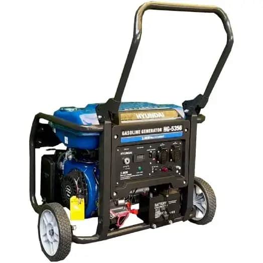 موتور برق ۳ کیلووات بنزینی تکفاز هندلی هیوندای مدل HG-5356 - تصویر 3