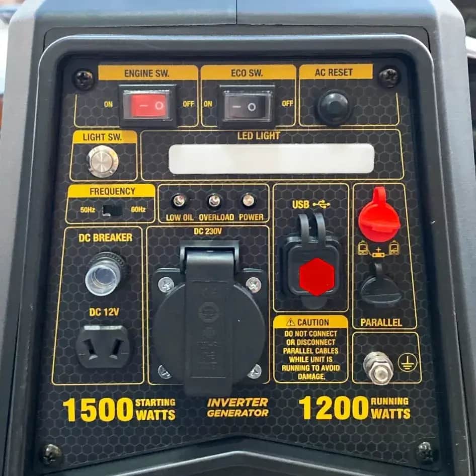 موتور برق 1.5 کیلووات سایلنت هندلی راکسیو مدل RB1500I - تصویر 5