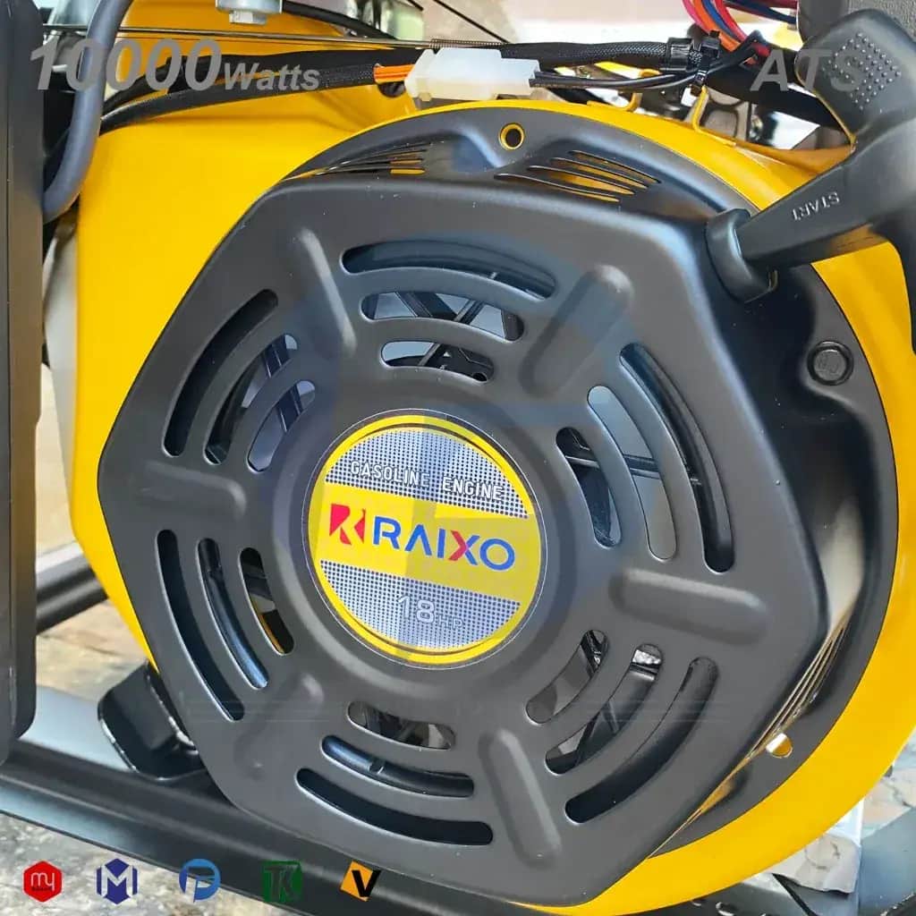 موتور برق ۱۰ کیلووات ریموت استارت راکسیو مدل R15500DWHB±RC - تصویر 4