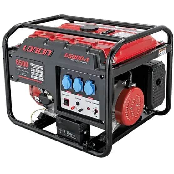 موتور برق ۵ کیلووات بنزینی تک فاز هندلی لانسین مدل LC6500AS - تصویر 3
