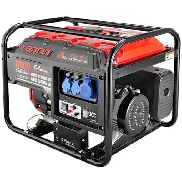 موتور برق ۵ کیلووات بنزینی تک فاز هندلی لانسین مدل LC6500AS - تصویر 4