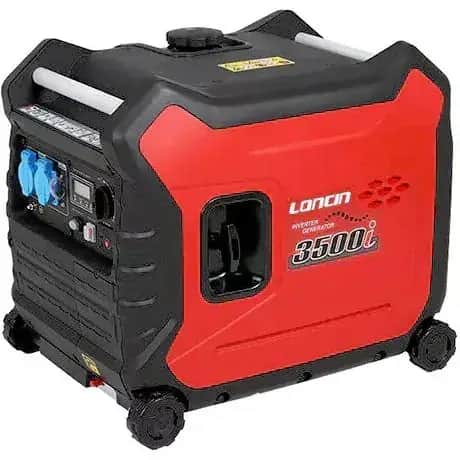 موتور برق ۳ کیلووات بنزینی سایلنت تک فاز استارتی لانسین مدل LC3500i - تصویر 2