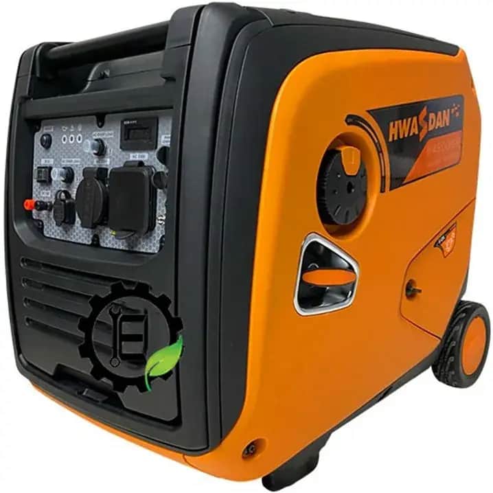 موتور برق ۴ کیلووات دوگانه سوز سایلنت تک فاز استارتی هواسدان مدل H4500iER - تصویر 1