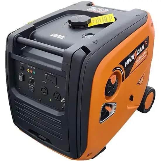 موتور برق ۴ کیلووات تک فاز سایلنت اینورتردار بنزینی هواسدان مدل H4500iE - تصویر 3