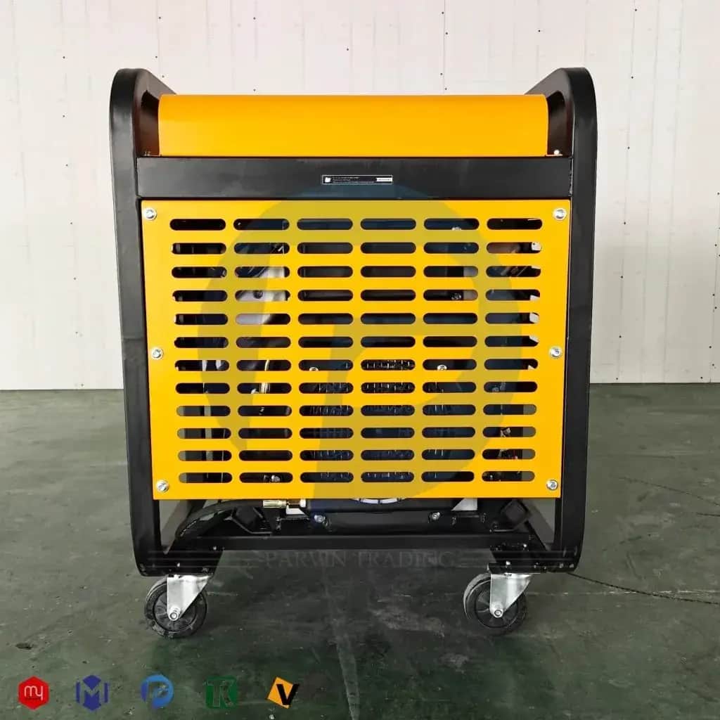 موتور برق ۲۰ کاوا (15 کیلووات) دیزلی سه فاز ریموت استارت وینکو مدل KDE20500E - تصویر 2