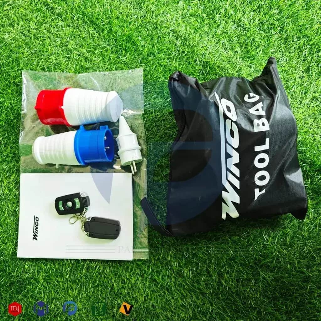 موتور برق ۲۰ کاوا (15 کیلووات) دیزلی سه فاز ریموت استارت وینکو مدل KDE20500E - تصویر 5