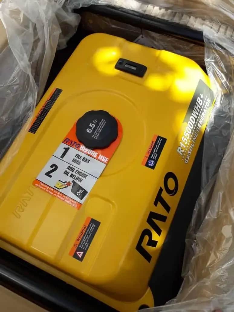 موتور برق 8.5 کیلو وات تک فاز استارتی بنزینی راتو مدل R15500DWHB  - تصویر 2