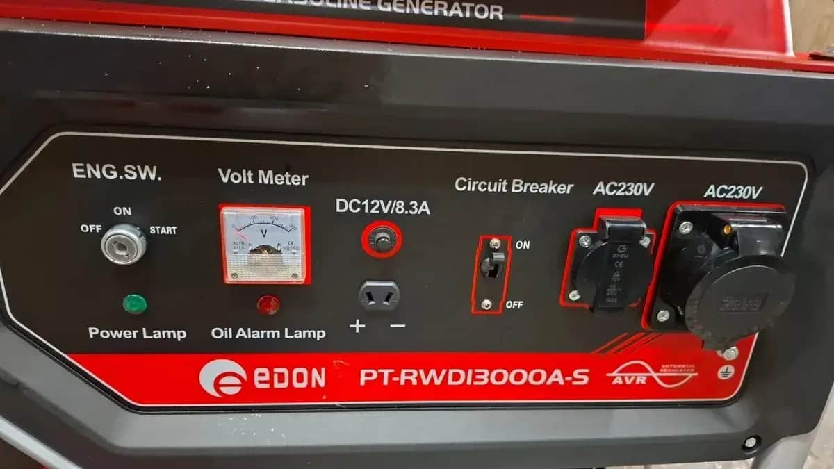 موتور برق ۱۰ کیلووات تک فاز استارتی ادون مدل RWD13000A - تصویر 5