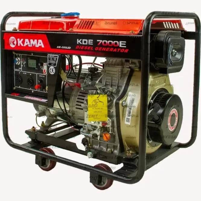 موتور برق ۵/۵ کیلووات تکفاز دیزلی کاما KDE 7000E - تصویر 1