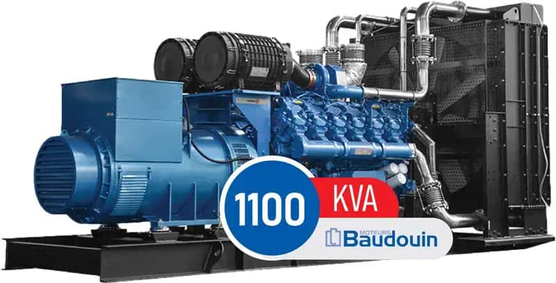 دیزل ژنراتور بادوین 1100 کاوا مدل 12M26G1100/5 - تصویر 1