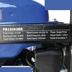 موتور برق 12.5 کیلووات بنزینی 50 لیتر سه فاز ریموت استارت زونگشن مدل PB15003EB - تصویر 9