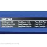 موتور برق 3.3 کیلووات بنزینی تکفاز ریموت استارت زونگشن مدل KB3700ER - تصویر 13