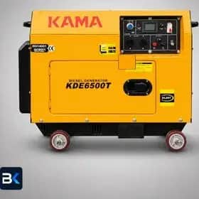 موتور برق 5 کیلووات دیزلی سایلنت تک فاز استارتی کاما  KDE6500TN - تصویر 1
