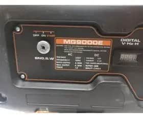 موتور برق ۶.۵ کیلووات بنزینی  تک فاز استارتی ETQ مدل MG9000E - تصویر 2