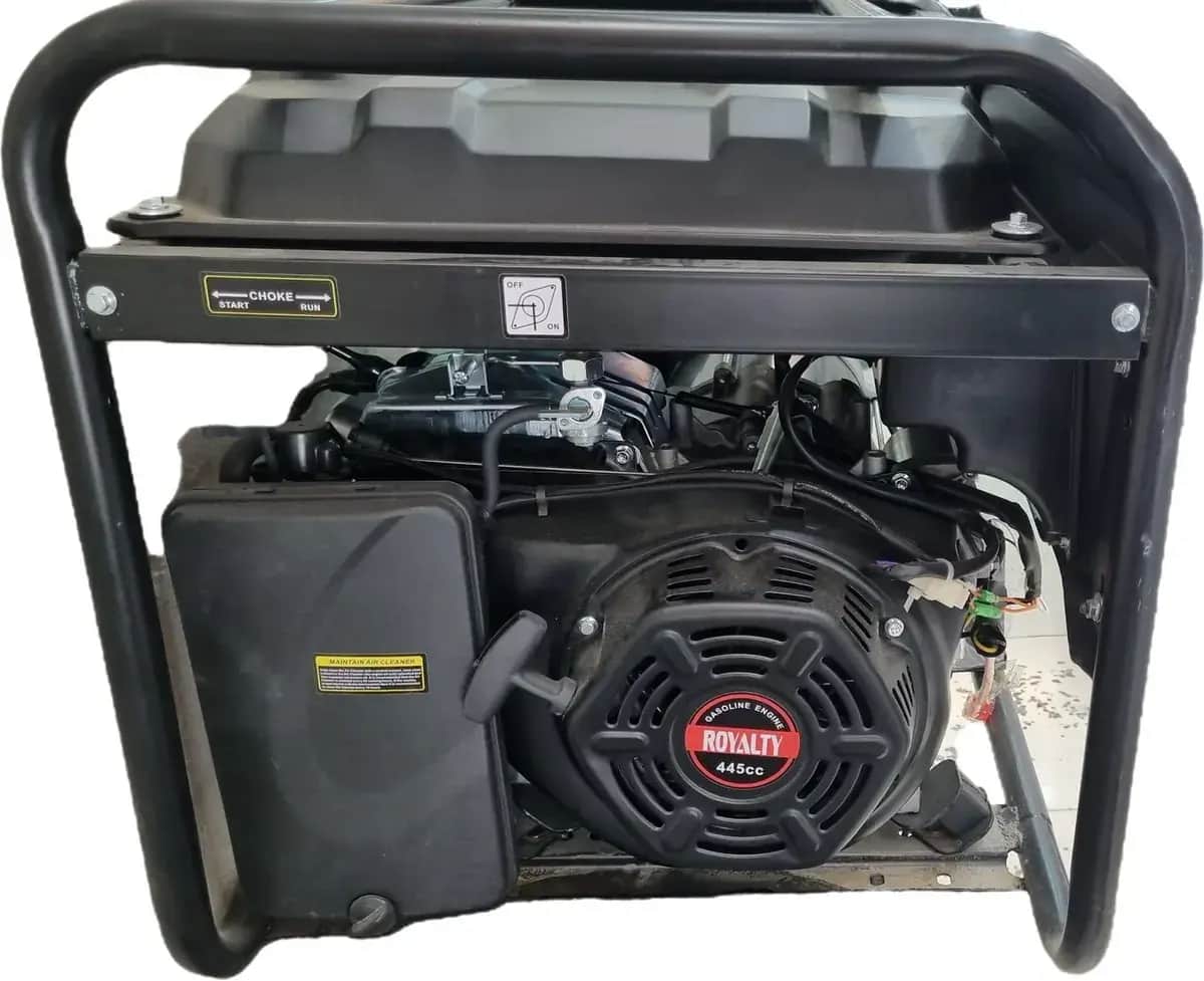موتور برق 10 کیلووات بنزینی تک فاز استارتی رویالیتی مدل RT15800WHE - تصویر 6
