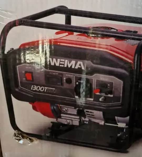 موتور برق ۱۳۰۰ وات تک فاز هندلی بنزینی SKN WM1300 - تصویر 1