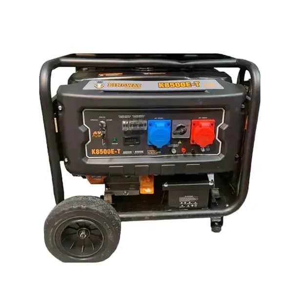 موتور برق ۸.۵ کیلووات تک فاز و سه فاز استارتی کینگ وی مدل K8500E-T - تصویر 1