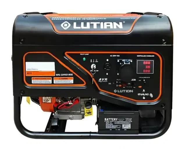 موتور برق ۳.۵ کیلووات بنزینی تک فاز استارتی لوتیان مدل LT3600EN-6 - تصویر 1