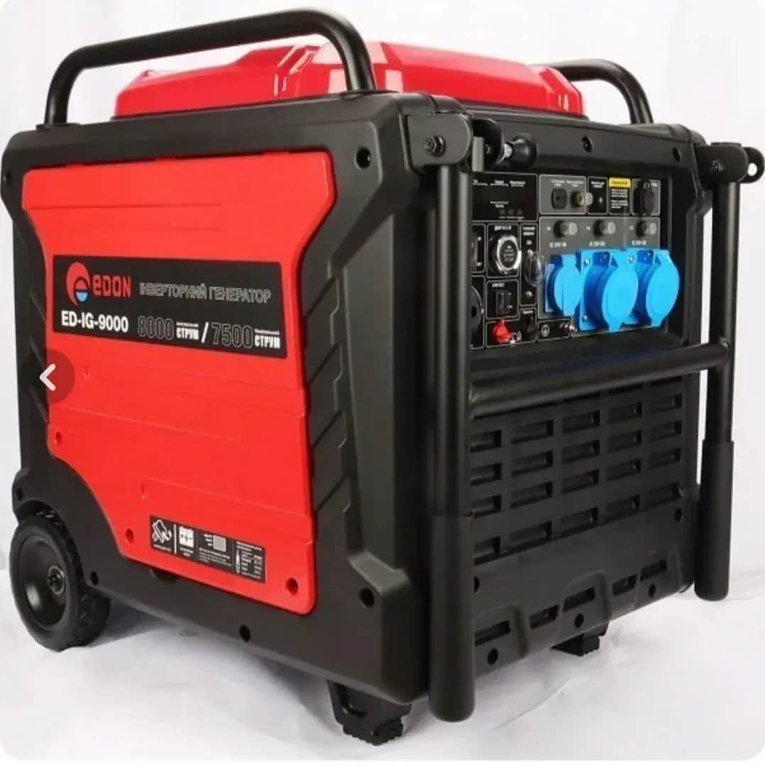 موتور برق ۹ کیلووات سایلنت استارتی ادون مدل ED-IG-900 - تصویر 1