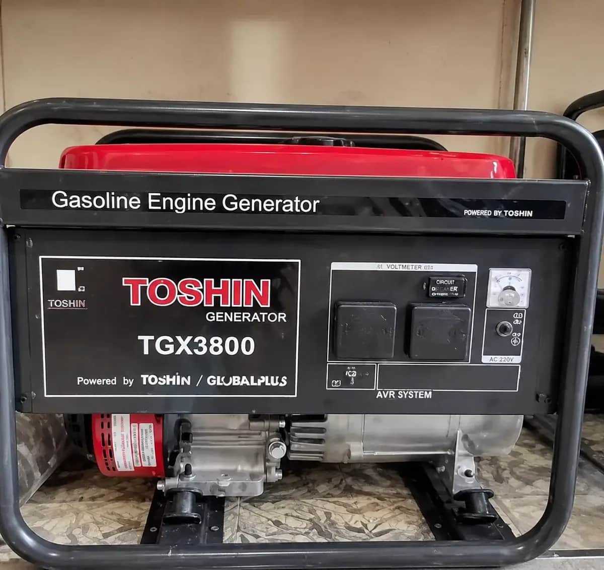 موتور برق ۳ کیلووات بنزینی مدل توشین TGX3800E - تصویر 1