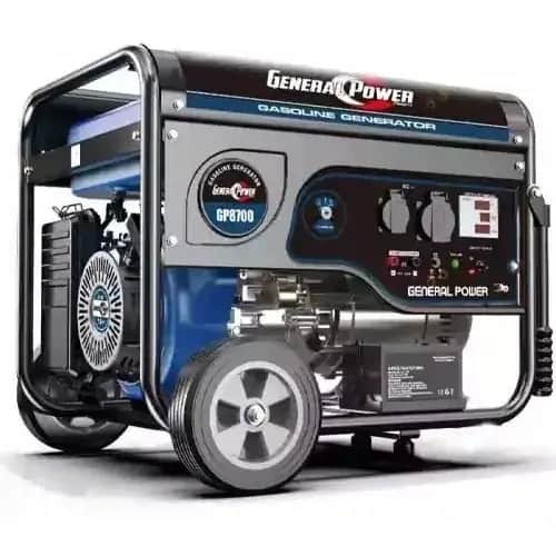 موتور برق 7.5 کیلووات بنزینی تک فاز استارتی جنرال پاور GP9700E - تصویر 1