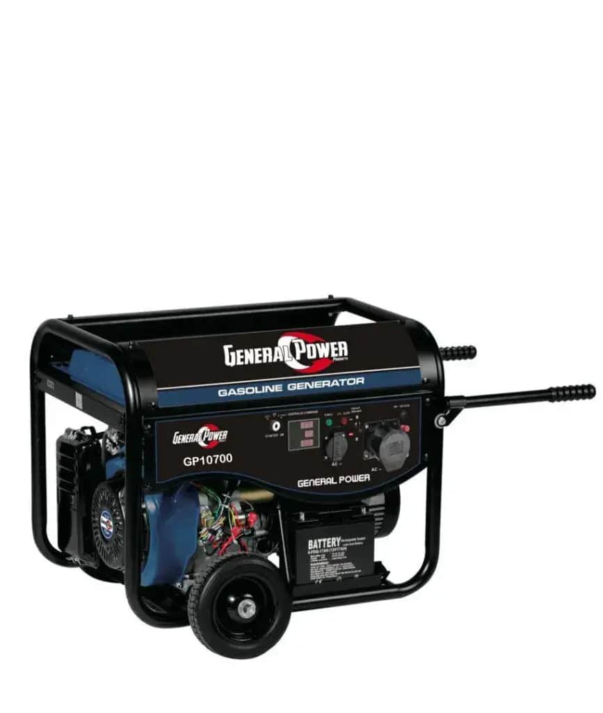 موتور برق ۸.۵ کیلووات بنزینی تک فاز استارتی جنرال پاور مدل GP10700 - تصویر 1