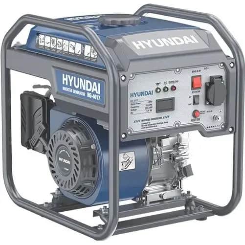 موتور برق 4 کیلووات بنزینی تکفاز هندلی اینورتر هیوندای مدل HG-4017 - تصویر 1