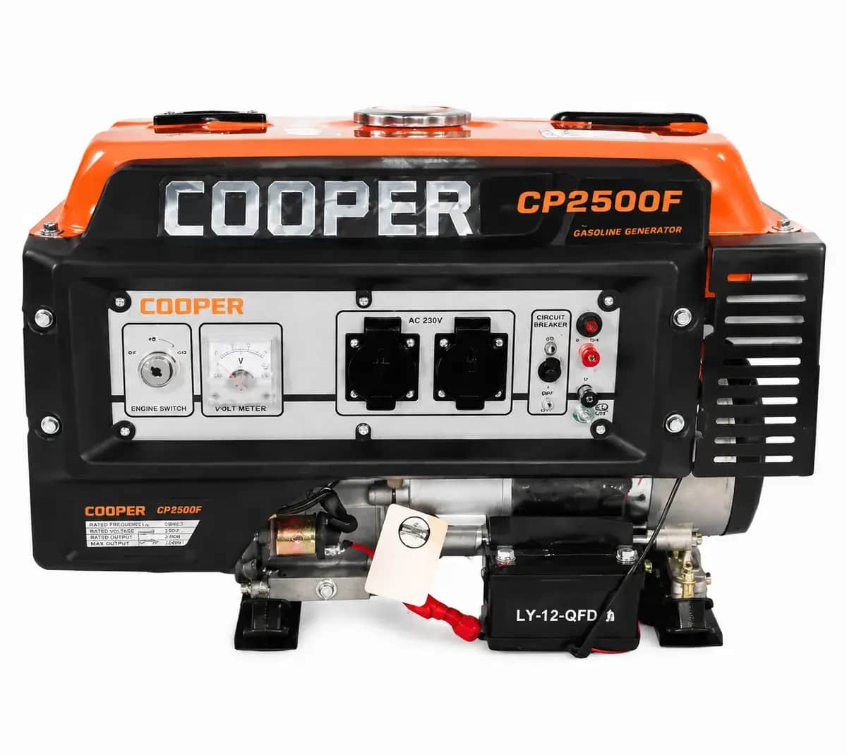 موتور برق ۲.۸ کیلووات بنزینی تکفاز هندلی کوپر مدل CP2500F