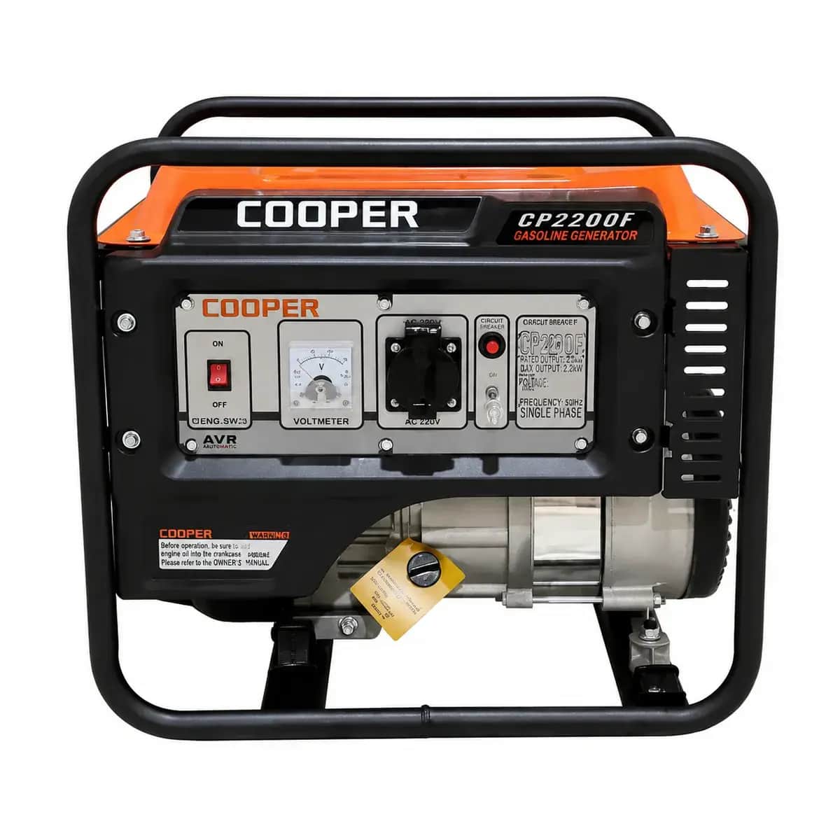 موتور برق 1.5 کیلووات بنزینی تکفاز هندلی کوپر مدل CP2200F