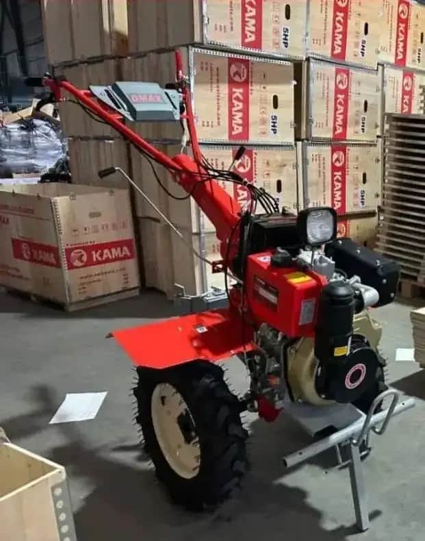 تیلر ۷ اسب دیزلی استارتی کاما مدل KDT-610KE - تصویر 1