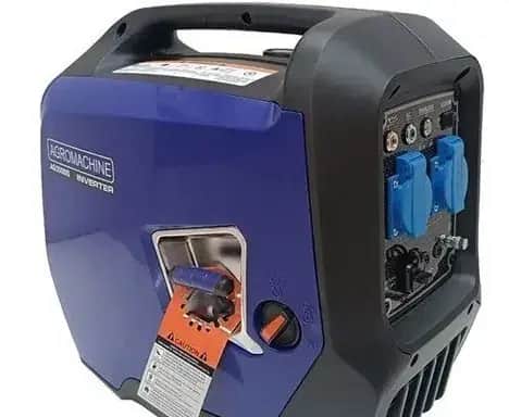 موتور برق ۲ کیلووات بنزینی سایلنت تک فاز هندلی اینورتر دار آگرو مدل AG2300IS_BLUE - تصویر 1