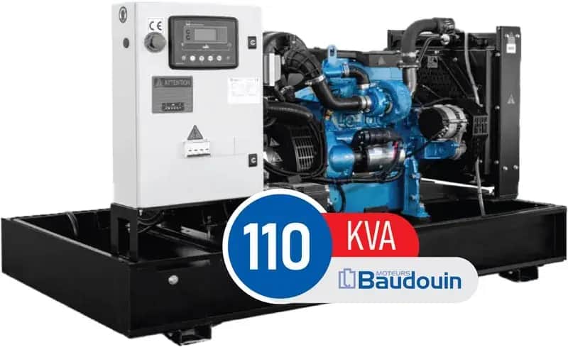 دیزل ژنراتور بادوین 110 کاوا مدل 4M10G110/5 - تصویر 1