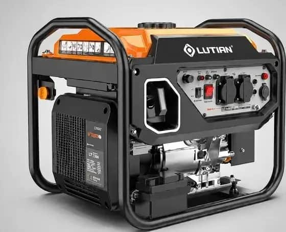 موتور برق ۴.۵ کیلووات بنزینی تک فاز استارتی اینورتری لوتیان مدل LT6000iE (voltmetr) - تصویر 1