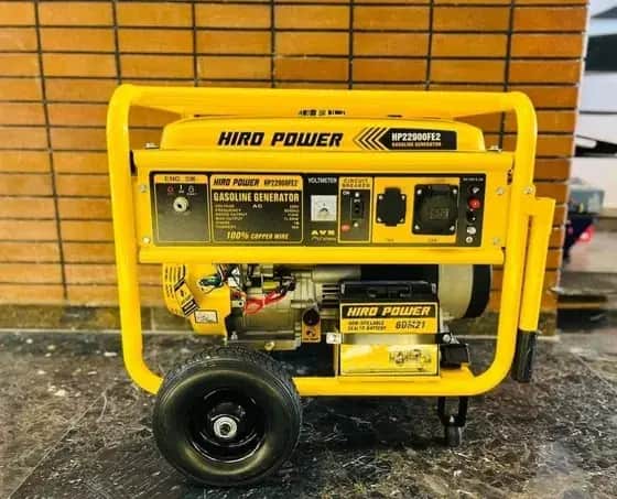 موتور برق 11.5 کیلووات سه گانه تک فازاستارتی هیرو پاور مدل HP22900FE3 - تصویر 1