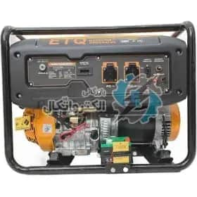 موتور برق ۸.۵ کیلووات بنزینی تک فاز استارتیETQ مدل MG10800E - تصویر 1