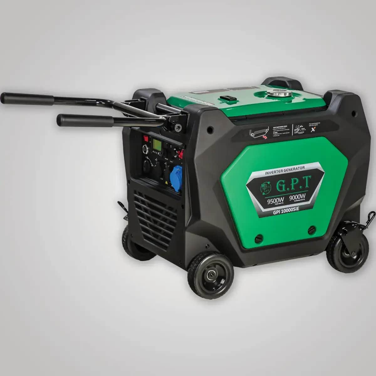 موتور برق 9.5 کیلووات بنزینی سایلنت سه فاز استارتی اینورتری GPT مدل GPI-10000SiE - تصویر 1