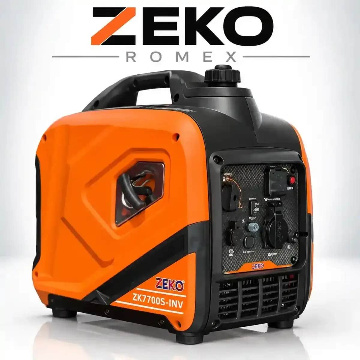 موتور برق4 کیلووات بنزینی سایلنت تک هندلی زیکو مدل ZK7700S-INV - تصویر 1