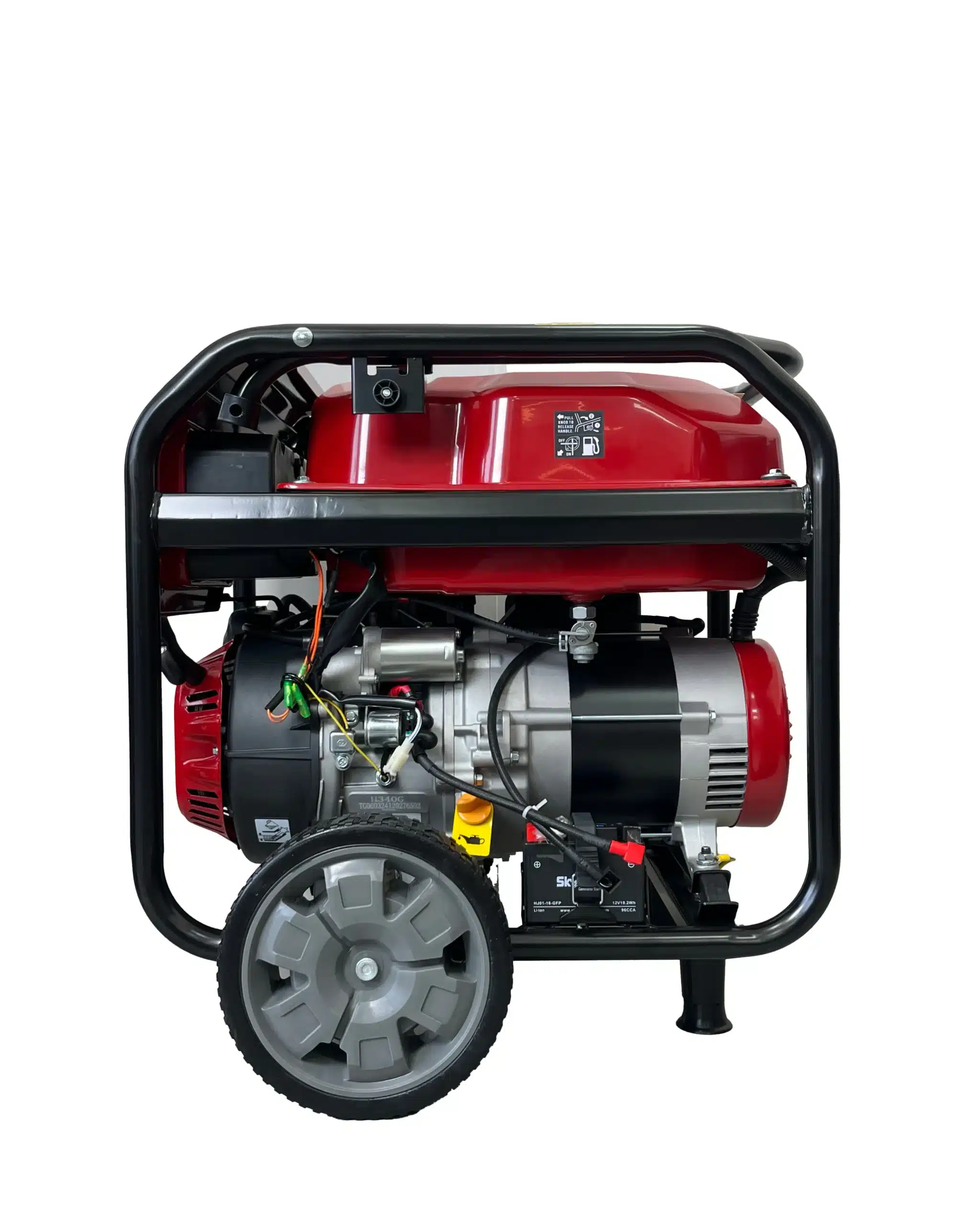موتور برق 5.5 کیلووات بنزینی تک فاز لانسین مدل GH6500-2 - تصویر 3