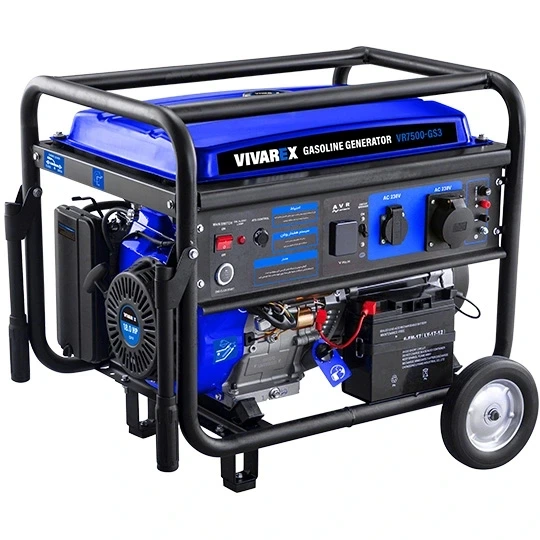 موتور برق 7.5 کیلووات سه گانه سوز استارتی ویوارکس مدل VR7500-GS3