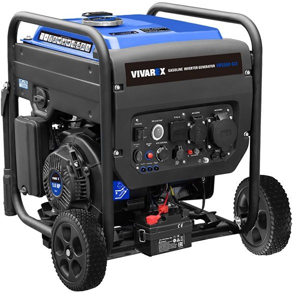 موتور برق 5.5 کیلووات سه گانه سوز ریموت دار اینورتر ویوارکس مدل VR5500-GI3