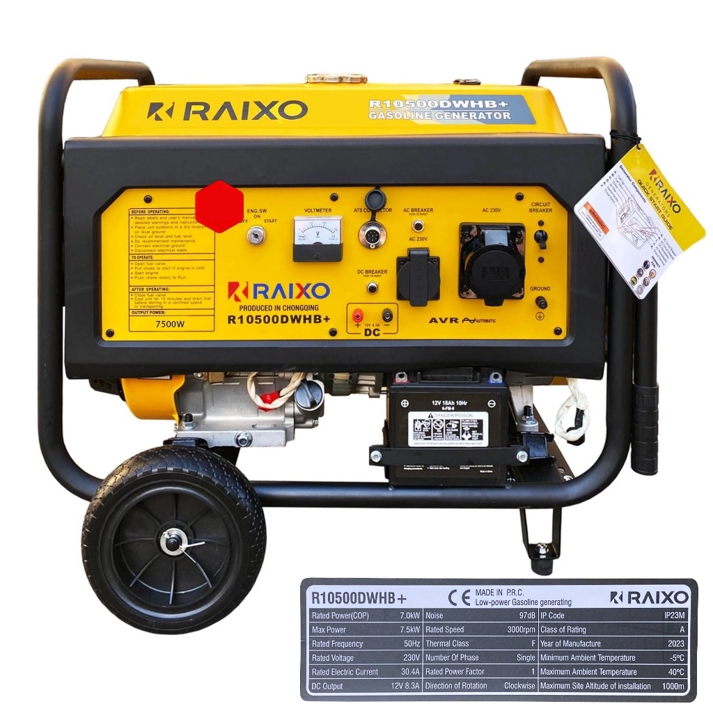 موتور برق 7.5 کیلووات استارتی راکسیو مدل R10500DWHB