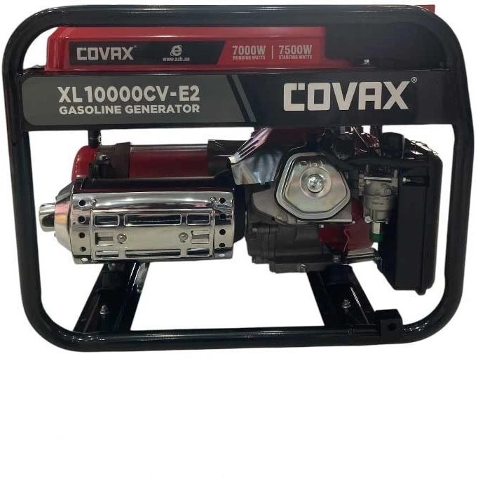 موتور برق 7.5 کیلو وات استارتی بنزینی کواکس XL-10000CV-E2 - Image 2