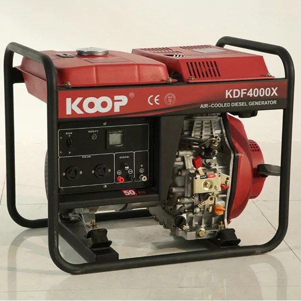 موتور برق ۲.۸ کیلو وات تک فاز دیزلی کوپ مدل KDF4000XE - Image 2