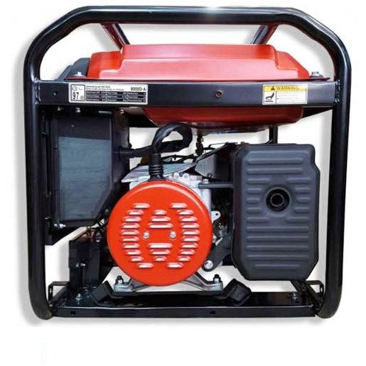 موتور برق ۶.۵ کیلووات تک فاز استارتی بنزینی لانسین مدل LC8000-DAS - Image 2