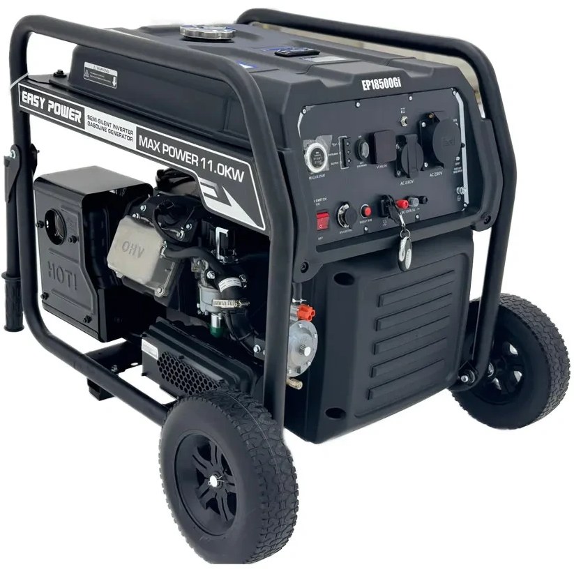 موتور برق 11 کیلووات نیمه سایلنت سه گانه سوز ریموت استارت اینورتر ایزی پاور مدل EP18500Gi - Image 2