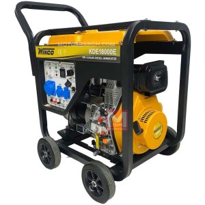 موتور برق دیزلی 8.5 کیلووات تکفاز استارتی وینکو مدل KDE18000E